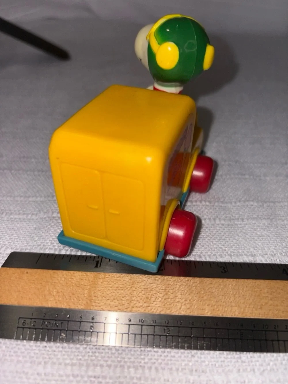 Rare vintage Snoopy, ice cream truck World War I flying ace